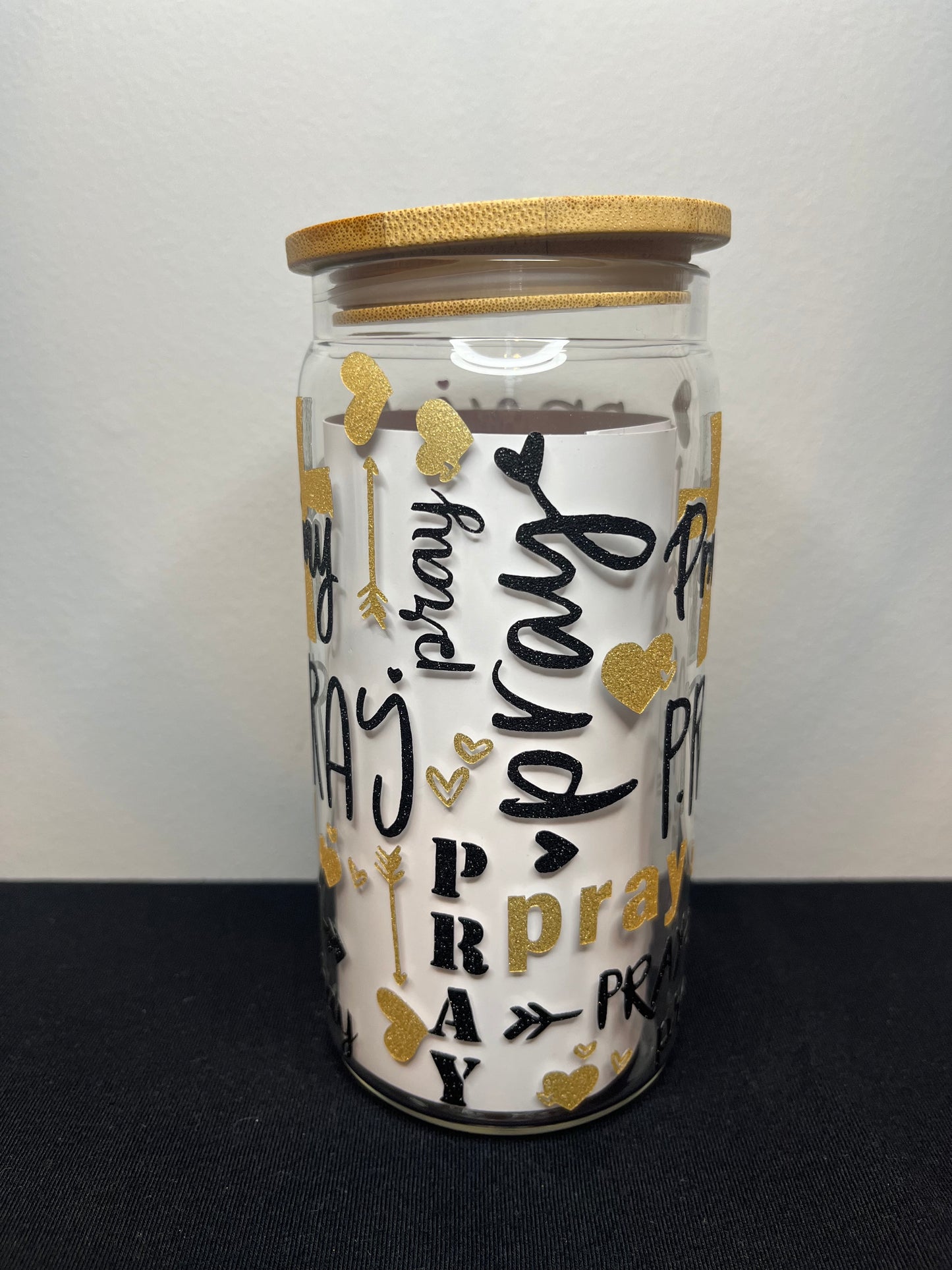 Pray - Glitter Print